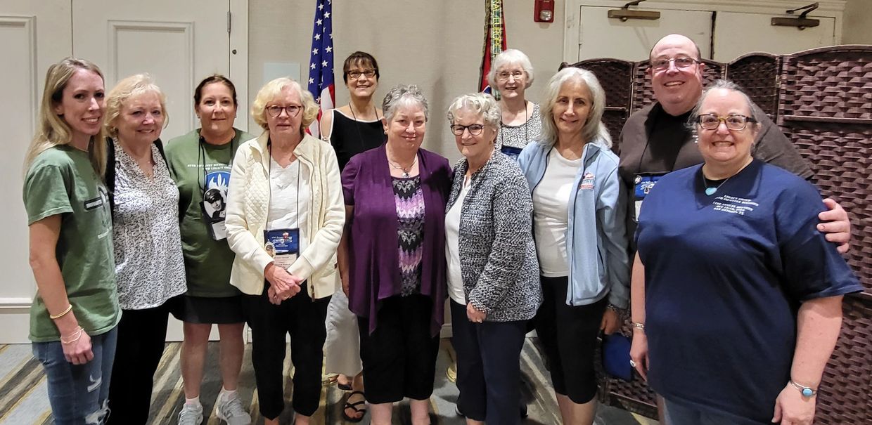 2025 65th Infantry Division Association elected Board Officers.