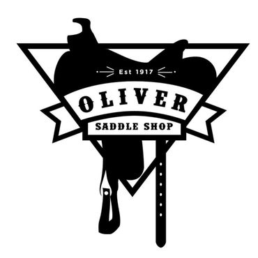 Oliver Saddle Shop Logo - Sponsor of Youth Ranch Rodeo