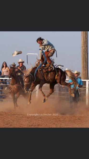 Ranch Bronc Rider Bucked Off