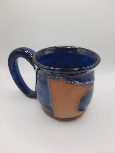 This glaze is one that we call Northern Lights. It is one of the most popular glaze patterns ever.