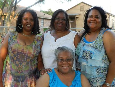 Arlene Chatham (Pauline Ford), Shelina Criner (Milton Ford), Valerie Bailey (Atoy Peterson), Opal Lo