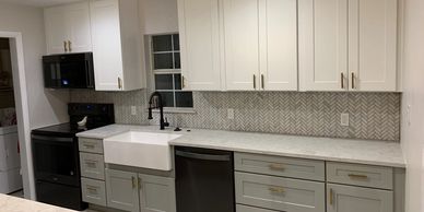 Handyman kithen remoeling Tampa, Florida.  High quality modern kitchen concepts.