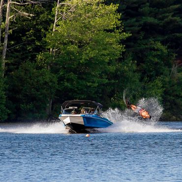 38th Annual Lakes Region Open Water Ski Tournament, Back Bay, Wolfeboro, New Hampshire