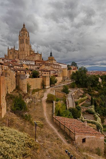 The Segovia Cathedral, Segovia, Castile and León, Spain