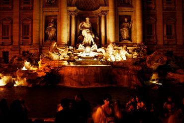 Trevi Fountain, Rome, Italy