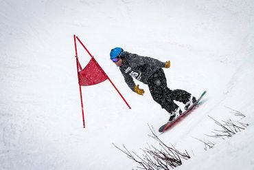 Wayne Caddell At The 2016 Dick's Ditch Classic Banked Slalom, Jackson Hole Mountain Resort