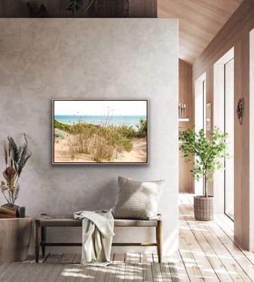 Dune Grasses framed print