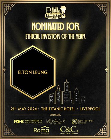 Blue Brick Magazine Property Awards Ethical Investor of the year 2026 Nomination