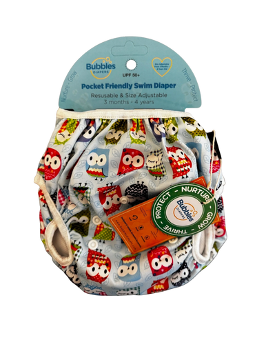 Barney Owl Reusable Swim Diaper