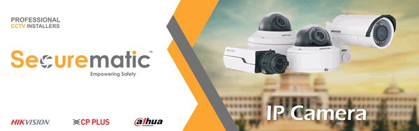 best ip camera installers in bangalore, ip bullet camera, ip dome camera, nvr, poe, cat6 - hikvision