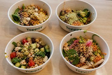 Close picture of breakfast bowls