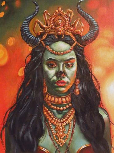 Arachne the reformed queen of spiders and weaving. Forged like gold in fire.