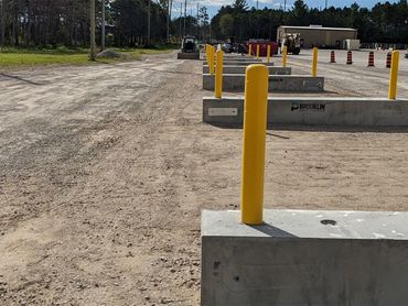 Commercial construction site