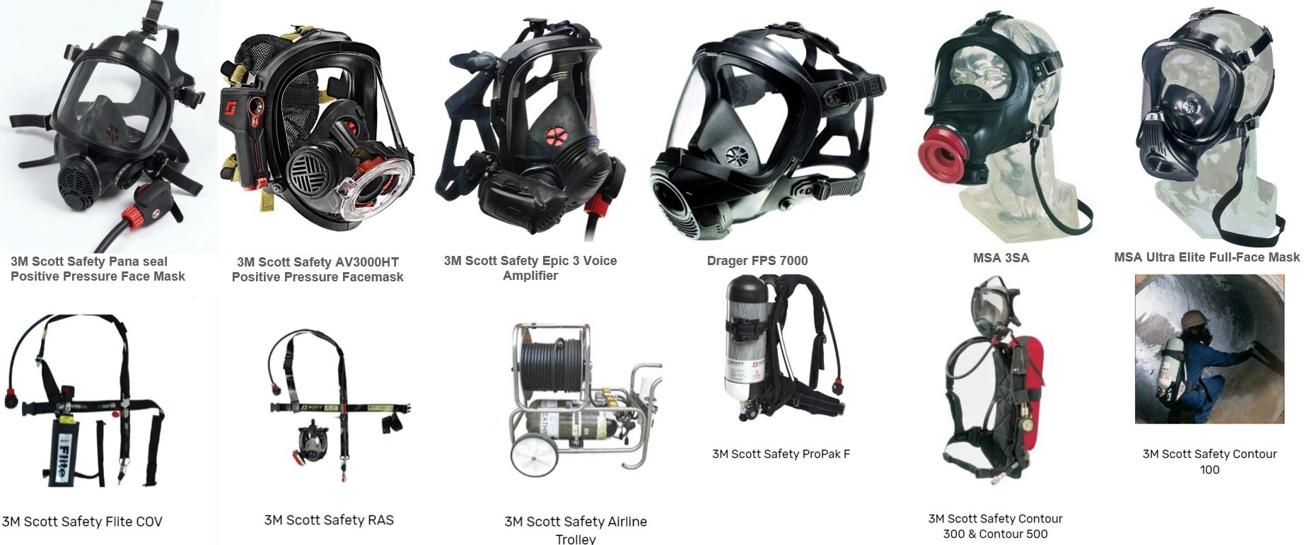 The 3M™ Scot Safety range of SCBA offers proven,trusted performance to help get the job done safely.