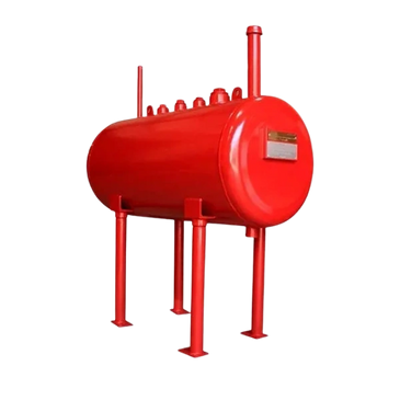 Bright red color Fire pump Diesel Tank