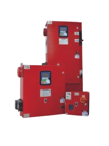 Red color FIRE PUMP CONTROLLERS