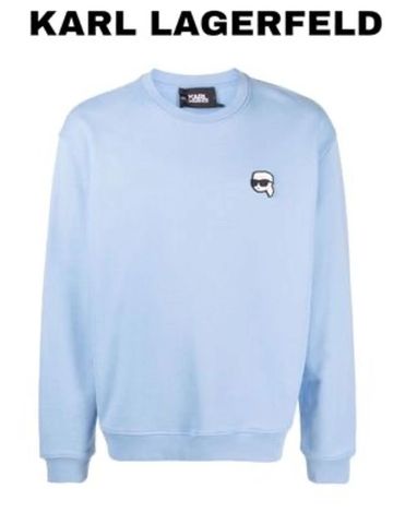 Karl Lagerfeld light blue sweater 