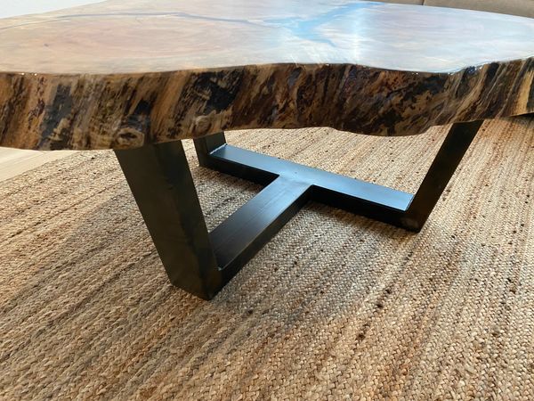 live edge cookie table