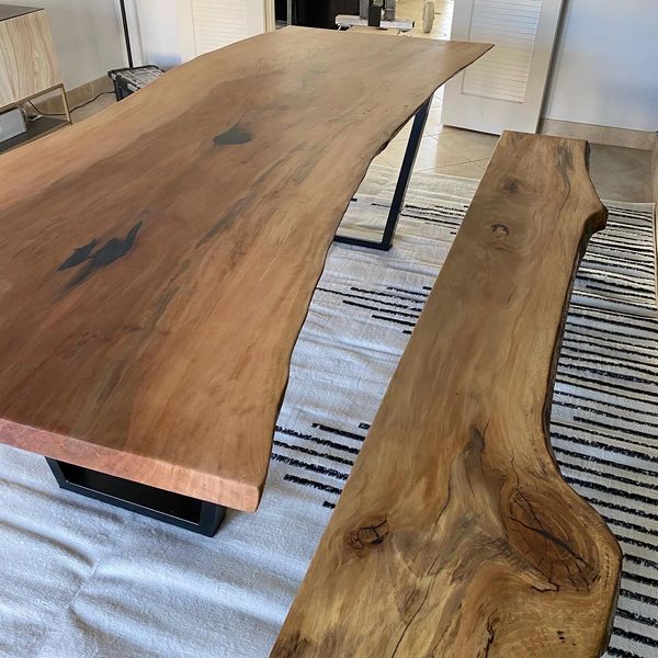 Spalted Sycamore Bench