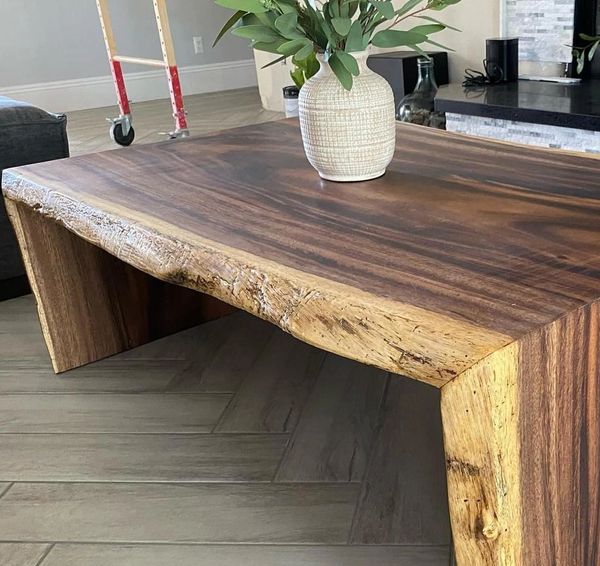 Raintree double waterfall coffee table