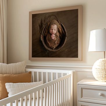 Wall art in your baby’s nursery