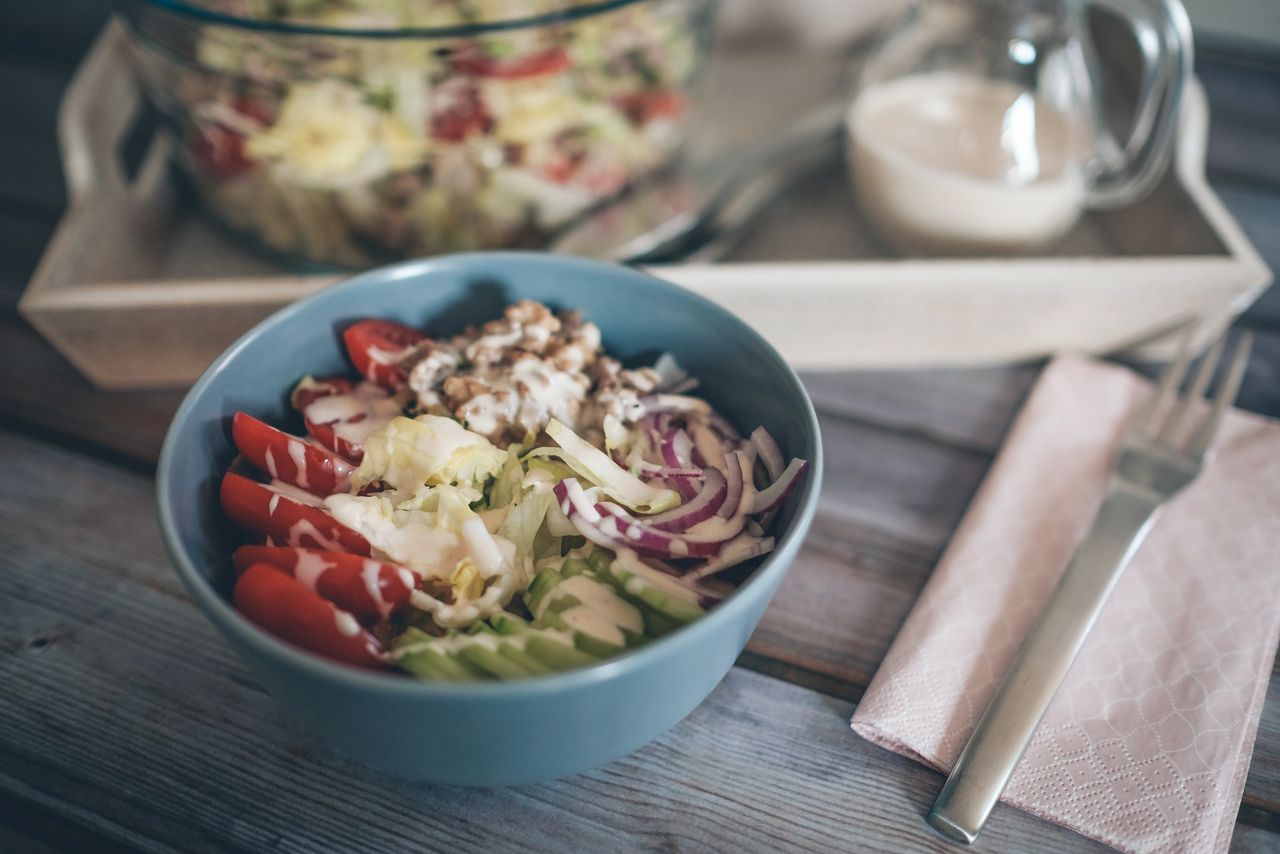 Cheeseburger Salat