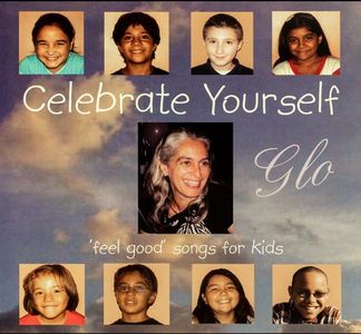 Glo's album cover titled 'Celebrate yourself'.