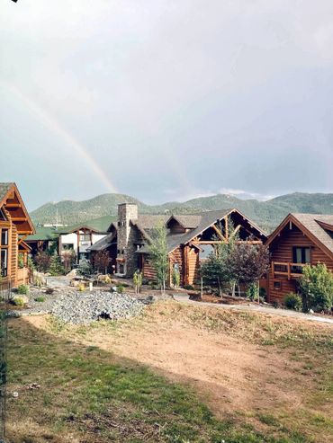 Glamping destination Estes Park set up by Wichita area sleepover company