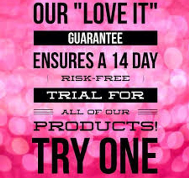 Guaranteed you'll love it or your money back