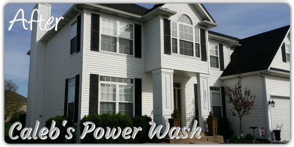 House Wash Before and After
