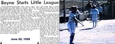 The Beginnings of the Little League