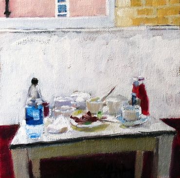 After Lunch at the Albion by Liza Hirst