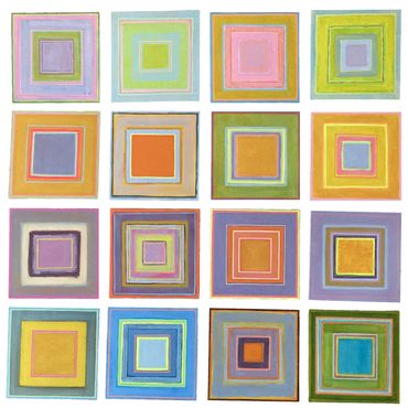 16 x Squares by Liza Hirst
