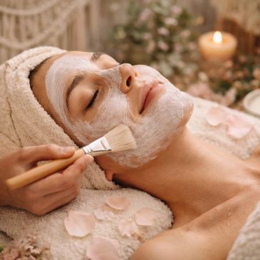 Holistic, Plant-based and traditional sensitive skin Facial services seasonal skinscript facials at