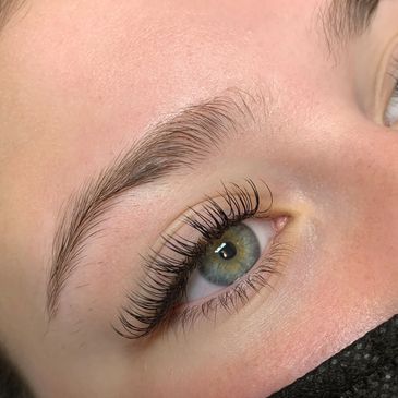 Classic Natural Eyelash Extension Services at Martens Beauty Co Watchung NJ