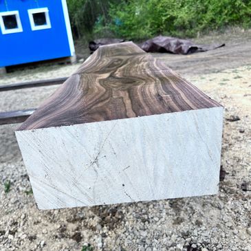 Solid Walnut Mantle