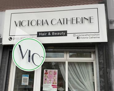 Victoria Catherine - 3D Offset Exterior Signage