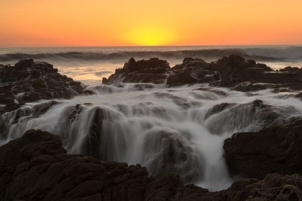 Sunset at Moonstone Beach Cambria_MSB1017