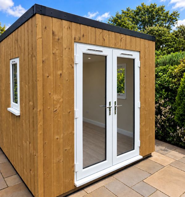 Insulated garden room