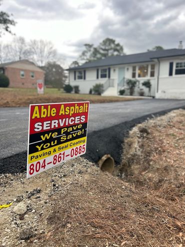 Able Asphalt Services - paving and seal coating - 804-861-0885