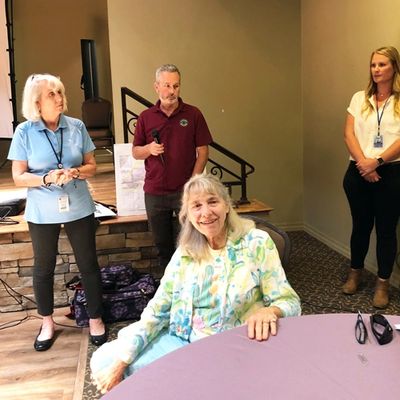 Local Water District Speakers and the WVGC program chairman.