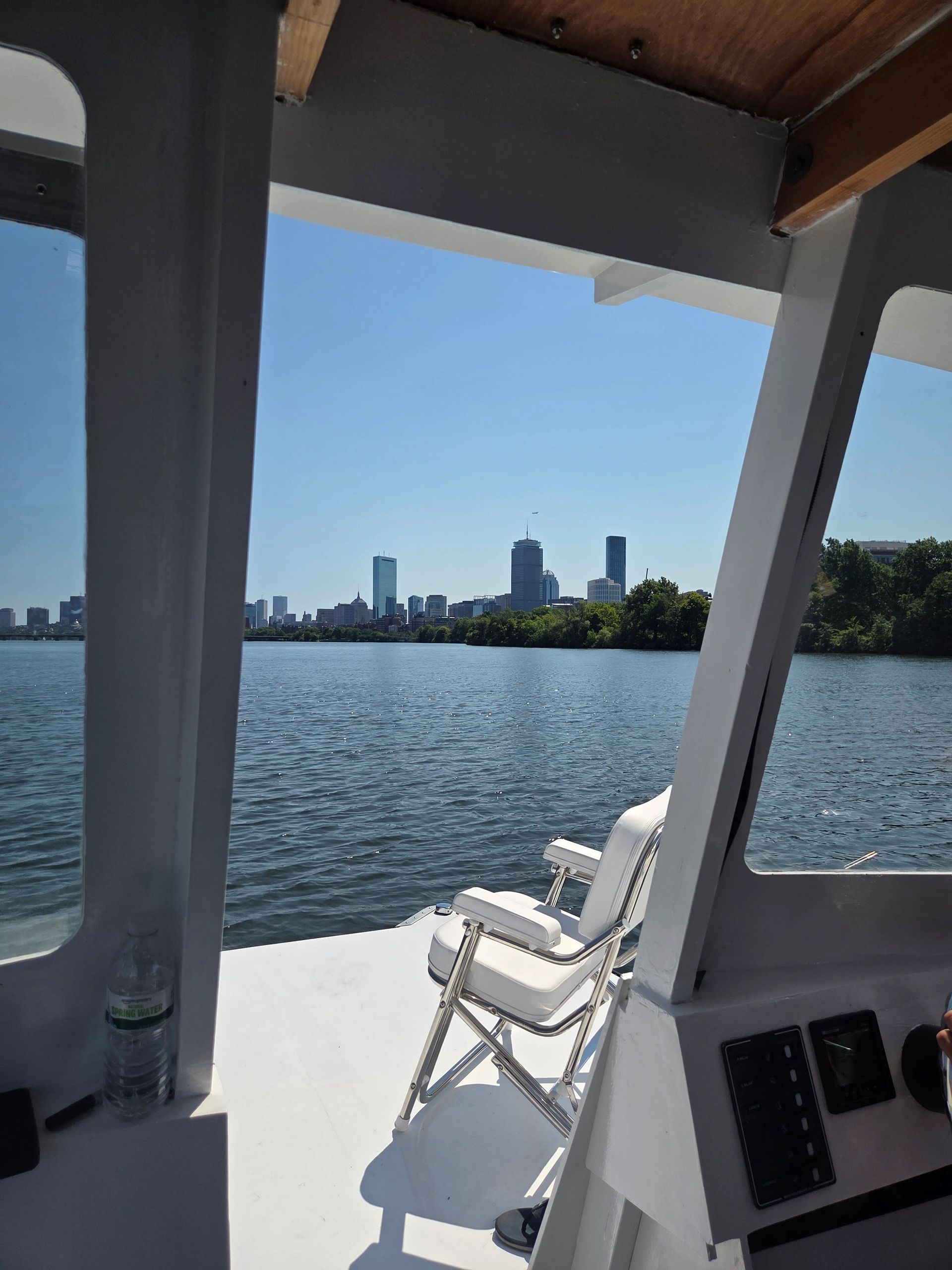 Boston from the helm of Wada Hoppah