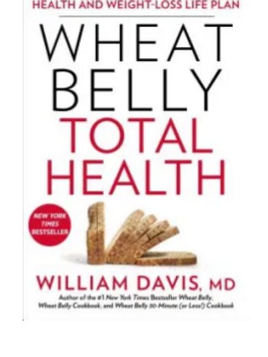 Book "Wheat Belly, Total Health" William Davis