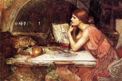 Waterhouse's Sorceress