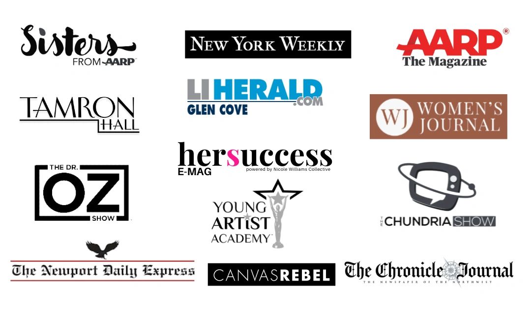 As seen in press and media logo collage.
