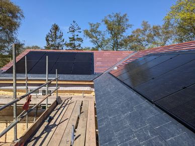 Integrated solar panels