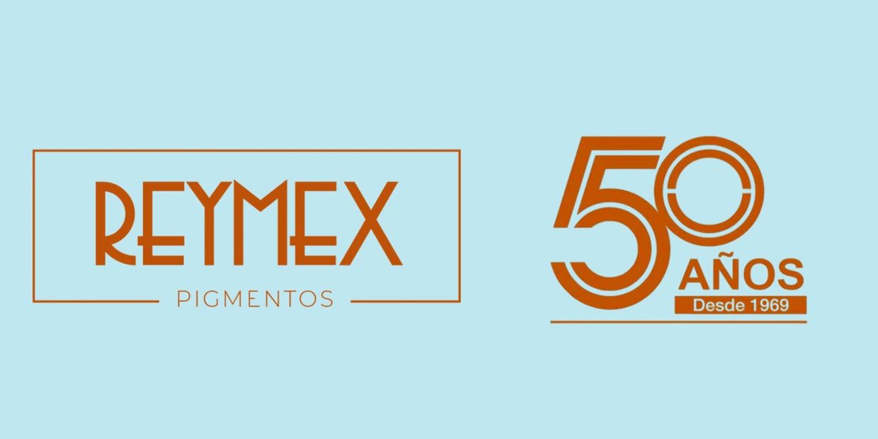 Pigmentos Reymex celebra 50 años laborando en la industria, siendo la mejor opción desde 1969.