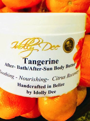Tangerine after bath after sun body butter
$20.00