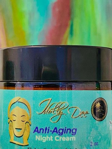 Anti Aging night cream .reducing the appearance of fine lines and wrinkles.