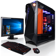 Computer Tower and Monitor